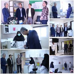 سرپرست مرکز بهداشت شهرستان  از آزمایشگاه مرکزی شهرستان رامیان بازدید کرد