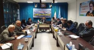 حضور رئیس مرکز تحقیقات و آموزش گلستان در چهارمین جلسه شورای هماهنگی خانواده بزرگ بخش کشاورزی استان