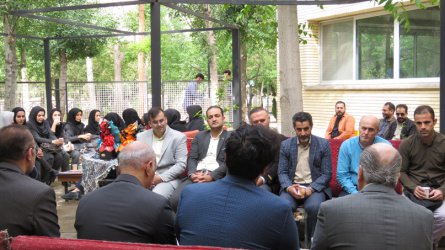 نشست همکاران منابع انسانی دانشگاه در بیمارستان امام حسین(ع)