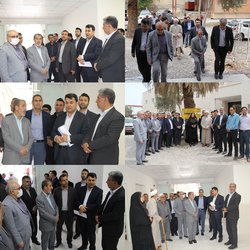 نمایندگان گرگان وآق قلا درمجلس شورای اسلامی بهمراه معاون توسعه مدیریت ومنابع دانشگاه ازپروژه آق قلا یک بازدید کردند