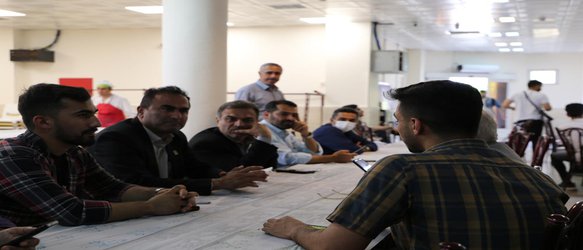 رییس دانشگاه از سلف سرویس مرکزی دانشگاه بازدید کرد