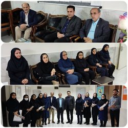 تقدیر رئیس مرکز بهداشت استان از مربیان آموزشگاه بهورزی به مناسبت روز معلم
