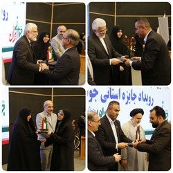 رئیس دانشگاه علوم پزشکی گلستان مدیر برتر رویداد جایزه استانی جوانی جمعیت شد