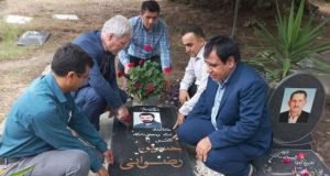 حضور همکاران مرکز تحقیقات و آموزش گلستان در مجلس سالگرد درگذشت و یادبود شادروان دکتر حسین رضوانی