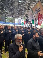 دانشگاه تهران میزبان عزاداران حسینی در ظهر عاشورا | حضور آیت‌الله رئیسی در جمع عزاداران حسینی در دانشگاه تهران