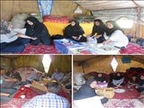 ارایه مراقبت ها و خدمات نوین بهداشتی به جمعیت عشایری منطقه ییلاقی دامنه های سهند