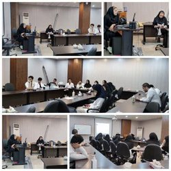 جلسه مشترک فراگیران اطفال و داخلی در مرکز آموزشی درمانی آل جلیل آق قلا برگزار شد