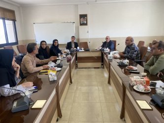 حضور دکتر یوسفی در شبکه بهداشت و درمان شهرستان میامی