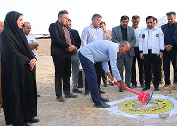 عملیات اجرایی پایگاه اورژانس آباد تنگستان آغاز شد