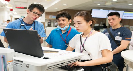 Pioneering LKCMedicine graduates start work in hospitals