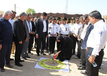 آغاز عملیات اجرایی پایگاه اورژانس جاده‌ای ۱۱۵ دشتستان