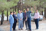 بازدید خیر دانشگاه ساز از روند اجرایی پروژه‌های خیرساز خوابگاهی