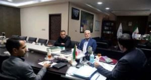 نشست رئیس مرکز تحقیقات و آموزش گلستان با سرپرست سازمان مدیریت و برنامه ریزی استان