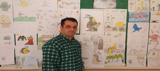نمایشگاه نقاشی کودکان و نوجوانان برگزار شد