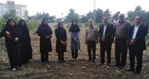 بازدید رئیس موسسه تحقیقات باغبانی کشور از کلکسیون ارقام باغی و گلخانه های مرکز تحقیقات و آموزش گلستان