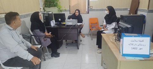 جلسه کمیته سلامت روستا دارکلاته شهرستان رامیان برگزار شد