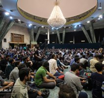 گزارش تصویری | اجتماع دانشجویان عاشق مبارزه با رژیم صهیونیستی در دانشگاه تهران