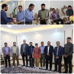 دیدار با خانواده جانباز و ایثارگر بمناسبت گرامیداشت هفته بسیج مستضعفین