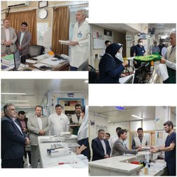 حضور خادمیاران رضوی در مرکز آموزشی درمانی حاج آقی آل جلیل آق قلا