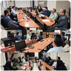 جلسه هماهنگی بهرمندی متقاضیان ایثارگر در آزمون پذیرش بهورز در مرکز بهداشت استان برگزار شد