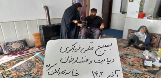 مشارکت ۹۴ درصدی شهروندان در پویش ملی سلامت در شهرستان فیروزه