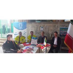 برپایی میز خدمت به مناسب سالگرد شهادت سردار شهید سپهبد حاج قاسم سلیمانی