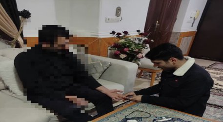 زوج بهورز شهرستان کردکوی در طرح پویش ملی سلامت خالصانه تلاش می کنند