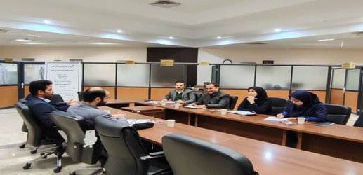 جلسه رییس سازمان بسیج علمی، فناوری سپاه استان با رییس اداره توسعه فناوری سلامت دانشگاه  برگزار شد