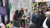 وزیر علوم، تحقیقات و فناوری از غرفه دانشگاه بیرجند در یازدهمین جشنواره ملی رویش بازدید کرد