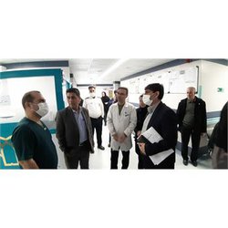 حضور تیم بازرسی( ویژه نوروزی) رئیس دانشگاه در برخی مراکز درمانی استان