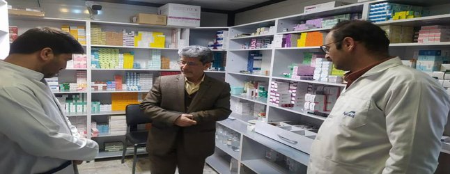 بازدید عیدانه رئیس دانشگاه علوم پزشکی استان از اجرای طرح سلامت نوروزی
