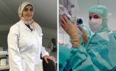 بانوی محجبه و جراح نخبه ایرانی