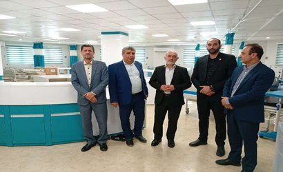 فرماندار بندرگز از پروژه دیالیز بیمارستان شهدای بندرگز بازدید کرد