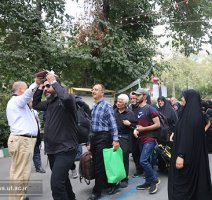 کاروان زیارتی اربعین حسینی دانشگاه تهران اعزام شد