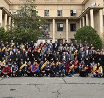 تجلیل از خیرین و دانشجویان برتر بورسیه بنیاد حامیان دانشگاه تهران