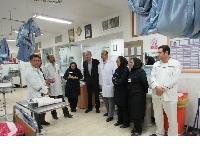 بازدید تیم ایمنی بیمار بیمارستان ۱۵ خرداد مهدیشهر از بخش های درمانی این بیمارستان