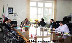 جلسه هماهنگی ارزیابی درونی گروه های آموزشی دانشگاه مازندران