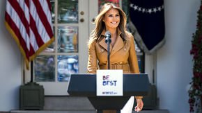 Social science research makes surprise appearance in rollout of Melania Trump’s children’s initiative