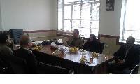 جلسه هم اندیشی رئیس شبکه بهداشت و درمان شهرستان آرادان با رئیس شورا، بخش‌دارو شهردار کهن آباد