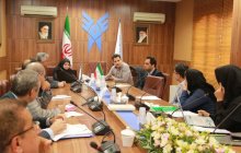 گزارش تصویری  ازبرگزاری چهارمین جلسه تدوین نظام موضوعات پژوهشی در حوزه سلامت در واحد