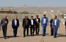 بازدید دکتر سعید قاضی مغربی رئیس واحد یادگار امام خمینی(ره) شهرری و بخشدار کهریزک از روستای دوتویه