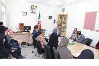  جلسه مدیر شبکه بهداشت و درمان شهرستان دامغان با مسئولین واحدهای ستادی پیرامون سیاست های کلان مالی