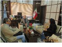 دیدار مدیر عامل کارخانه داروسازی فاتک شیمی پارس با  معاون غذا و دارو دانشگاه 