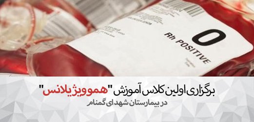 اولین کلاس آموزش هموویژیلانس در بیمارستان شهدای گمنام برگزار شد