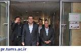 بازدید بامدادی وزیر بهداشت و رئیس دانشگاه از بیمارستان‌های شریعتی و آرش