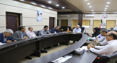 نشست مشترک رئیس مرکز تحقیقات جهاد کشاورزی و منابع طبیعی استان و سرپرست دانشگاه یاسوج