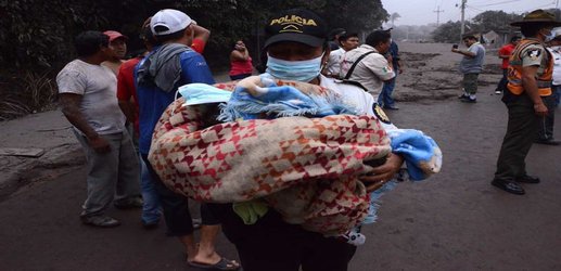 Guatemala volcano kills 25 as ash buries entire villages