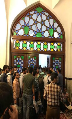 گزارش تصویری۲-آغاز هفدهمین اعتکاف دانشجویی دانشگاه های مشهد در حرم مطهر رضوی 