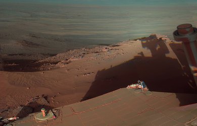 Massive Martian dust storm endangers NASA rover