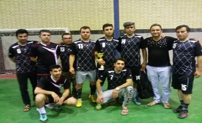 قهرمانی تیم فوتسال شبکه بهداشت و درمان چرام در جام رمضان ادارات شهرستان